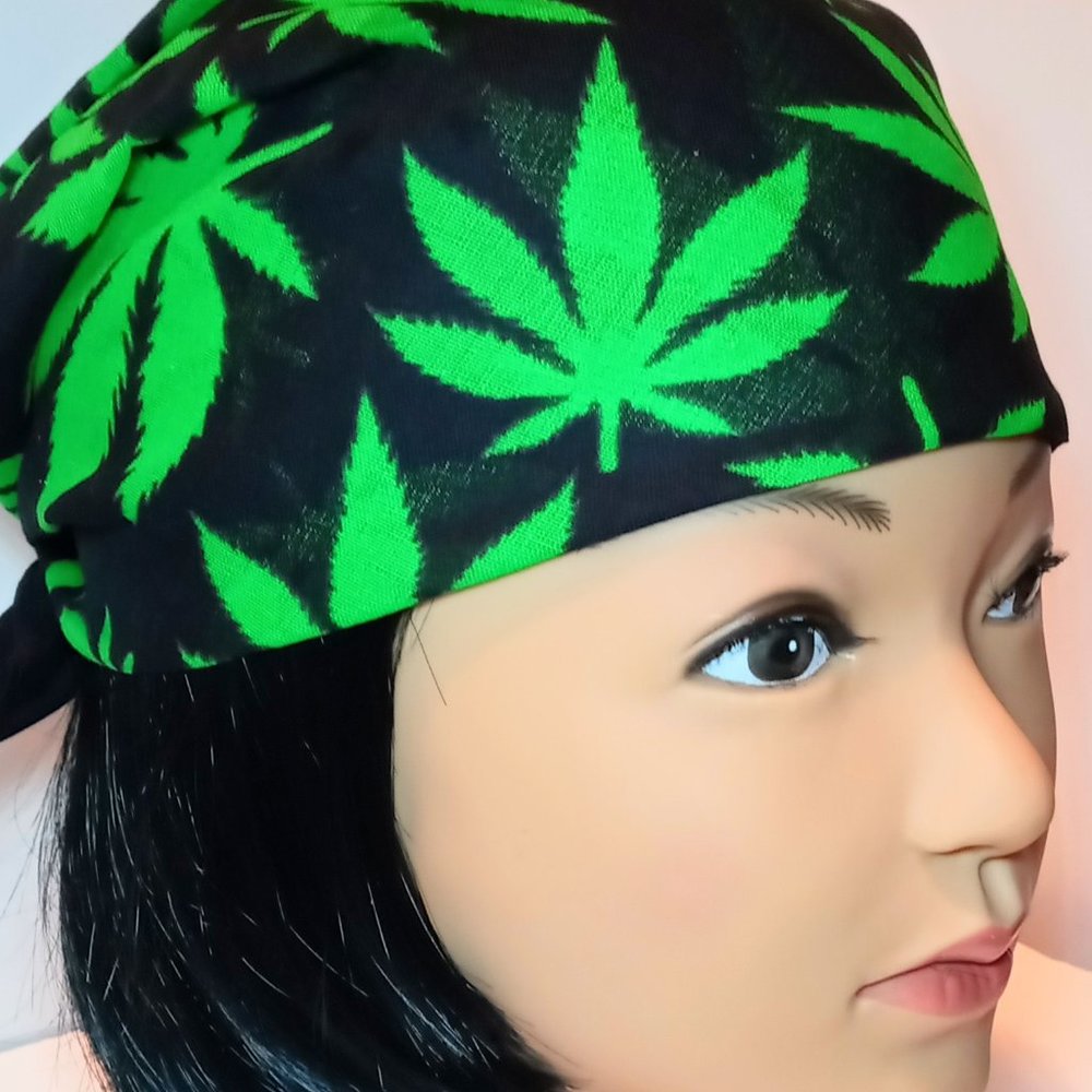 420 CANNABIS - Pot Leaf Bandana